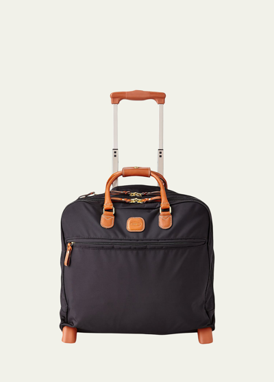 Bric's Black Rolling Pilot Case Luggage