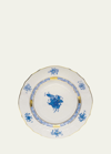 Herend Blue Chinese Bouquet Bread & Butter Plate In White