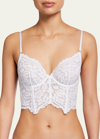 Cosabella Magnolia Underwire Longline Bra In White