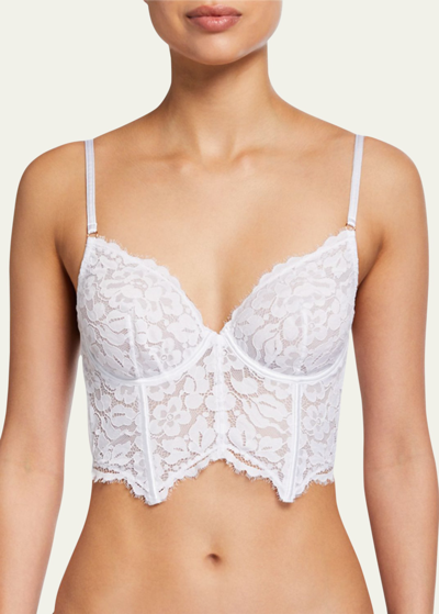 Cosabella Magnolia Underwire Longline Bra In White