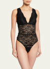 Cosabella Never Say Never Plunging Teddy Bodysuit