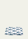 Matouk Joplin King Fitted Sheet In Brown