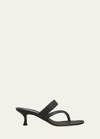 Manolo Blahnik Black Susa Mules