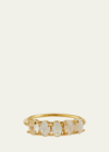 Tai Birthstone Rock Crystal Ring In Gold