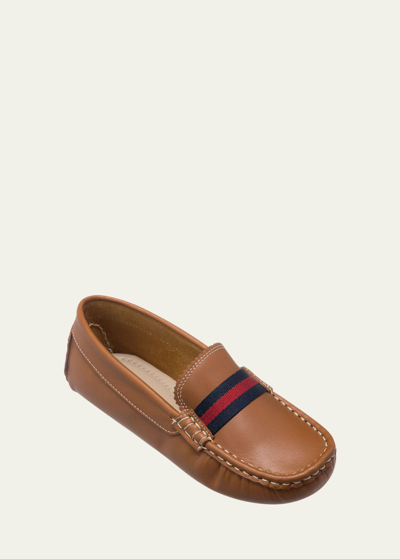 Elephantito Boys Hand-stitched Club Loafer - Little Kid, Big Kid, Toddler In Natural