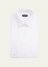 TOM FORD MEN'S PLISSE FORMAL DRESS SHIRT