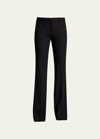 Theory Demitria Good Wool Suiting Pants In Black
