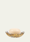 Labrazel Vine Soap Dish In Gold