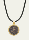 Jorge Adeler Authentic Victoria Coin Pendant In 18k Gold