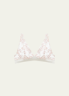 Cosabella Savona Lace Triangle Bralette In White