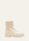 The Row Zipped Boot I In Neutral