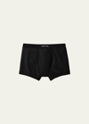 Tom Ford Logo-trim Boxer Briefs In Black