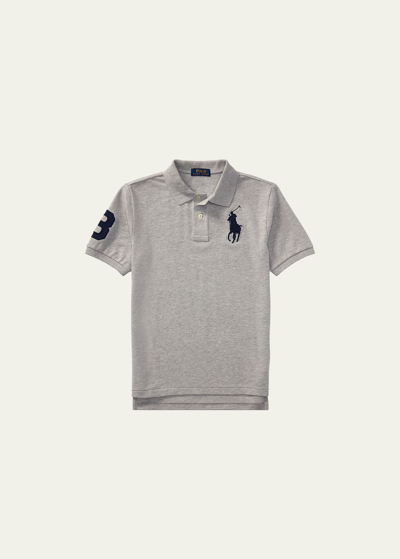 Polo Ralph Lauren Boy's Big Pony Mesh Knit Polo