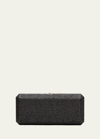 Judith Leiber Slim Rectangle Fullbead Clutch Bag