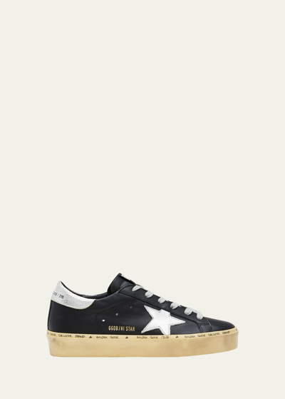 Golden Goose Hi Star Leather Low-top Sneakers
