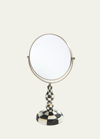 Mackenzie-childs Courtly Check Vanity Mirror In Transparent