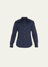 Theory Sylvain Structure Knit Regular Fit Shirt