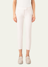 Akris Punto Frankie Stretch-cotton Pants In White