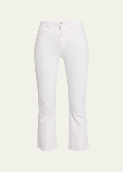 L Agence Kendra High-rise Crop Flare Jeans