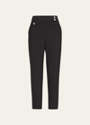 VERONICA BEARD RENZO STRAIGHT CROP PANTS