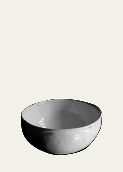 Astier De Vilatte Simple Large Salad Bowl In Gray