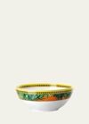 Versace Jungle Animalier Cereal Bowl In White