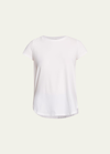 Beyond Yoga On The Down Low Tee In White
