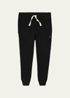 Polo Ralph Lauren Kids' Boy's Fleece Jogger Pants In Black