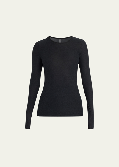 Beyond Yoga Classic Crew Pullover W/ Thumbholes