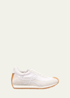 Loewe Flow Retro Runner Sneakers In White