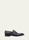 Bally Men's Limao Leather Penny Loafers In Black