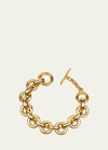 Ben-amun Round-link Chain Bracelet In Gold