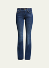 Frame Le High Flare Jeans In Dublin In Blue