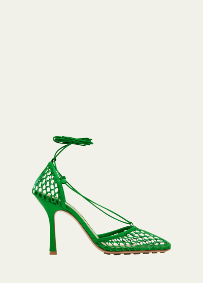 Bottega Veneta Mesh Stretch Sandals