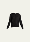 The Row Battersea Cashmere Cardigan In Black