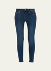 Frame Le Skinny De Jeanne Jeans In Blue