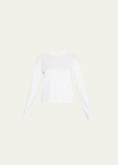 The Row Sherman Long-sleeve Cotton Tee