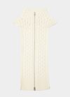 Veronica Beard Upstate Knit Dickey In White