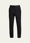 Brioni Men's Cotton Tuxedo Pants