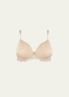 Lise Charmel Dressing Floral 3d Spacer Plunge Bra In Neutral