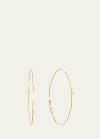 Lana 14k Small Oval Magic Hoop Earrings With Diamonds In Gold