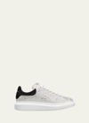 Alexander Mcqueen Men's Crystal-embellished Oversized Sneakers In White