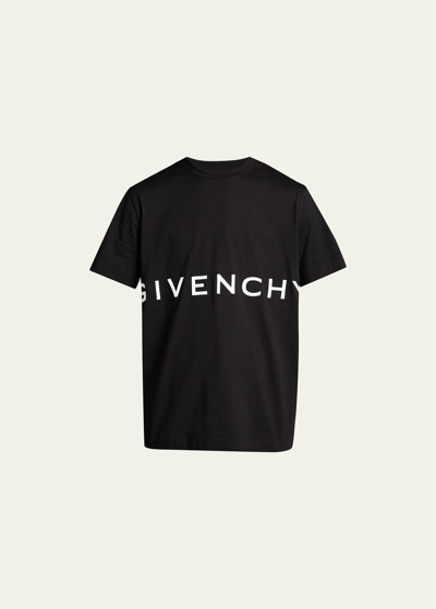 Givenchy Men's 4g Logo T-shirt In Black