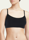 Chantelle Soft Stretch Lace-back Padded Bralette In Animal Print