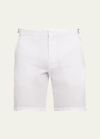 Orlebar Brown Norwich Side-adjuster Linen Shorts