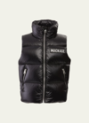 Mackage Kid's Charlee Quilted Logo Vest