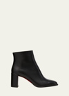 Christian Louboutin 70mm Adoxa Leather Ankle Boots
