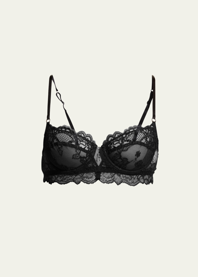 Lise Charmel Sublime En Dentelle Lace Demi Bra In Black