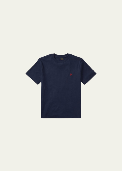 Polo Ralph Lauren Boy's Cotton Jersey Crewneck Tee