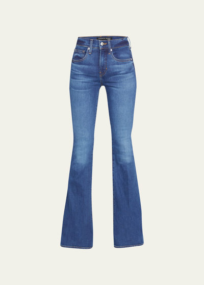 Veronica Beard Jeans Beverly High-rise Skinny Flare Jeans